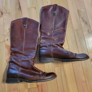 Frye Melissa button boots